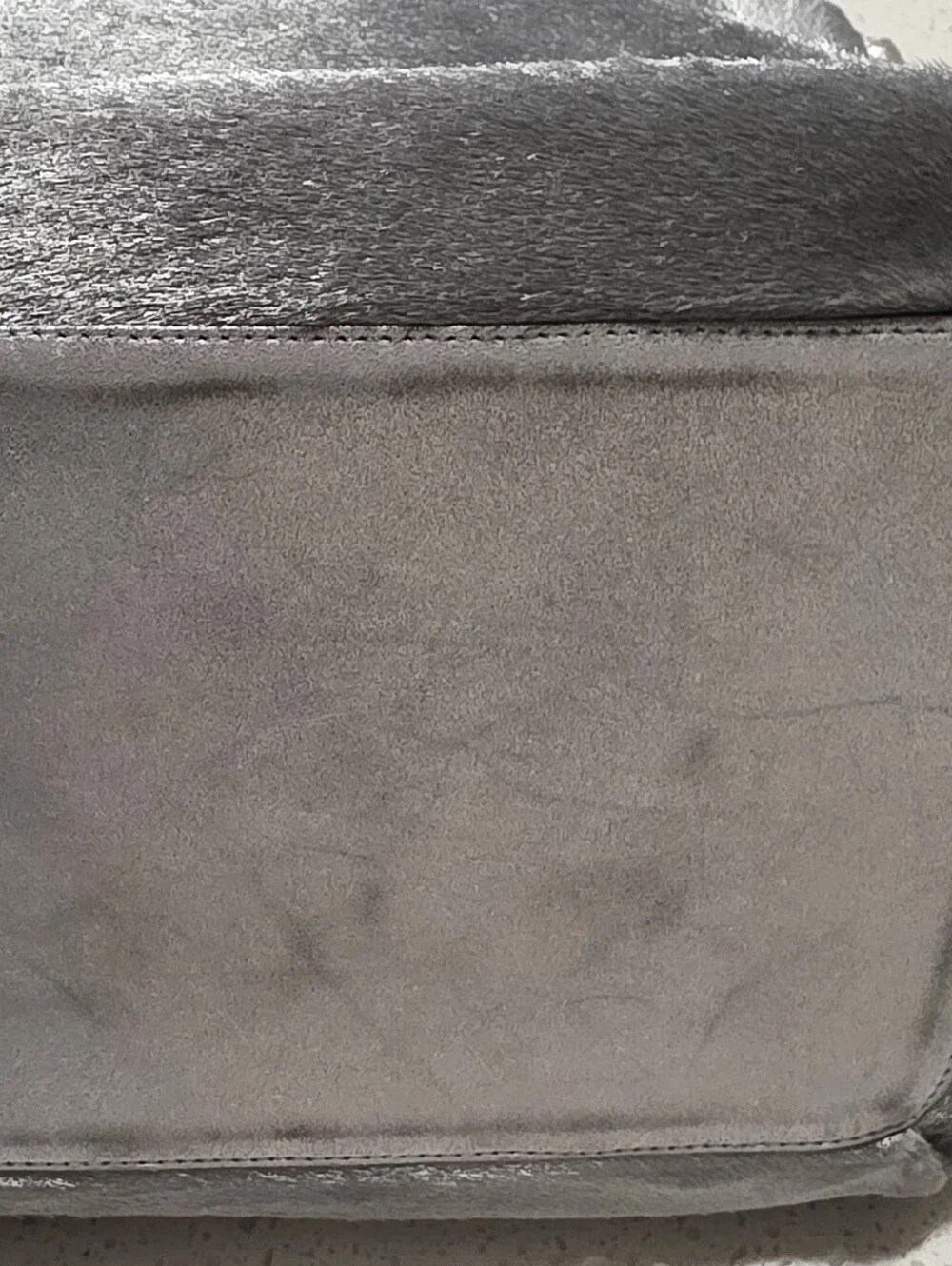 Nancy Gonzalez Handbag Silver Knot Handle Body Purse